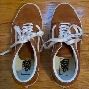 Suede Vans sneakers